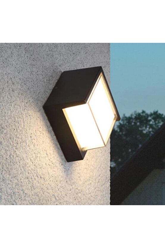 12W 3000K GÜNIŞIĞI DIŞ MEKAN LEDLİ DEKORATİF DUVAR APLİĞİ