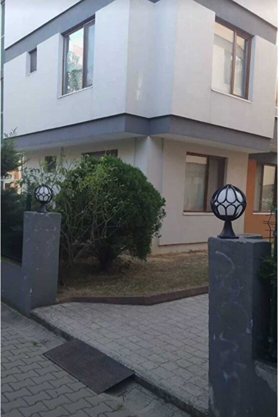 Set Üstü Papatya 1. Kalite Plastik Bahçe Duvar Aydınlatma Armatürü