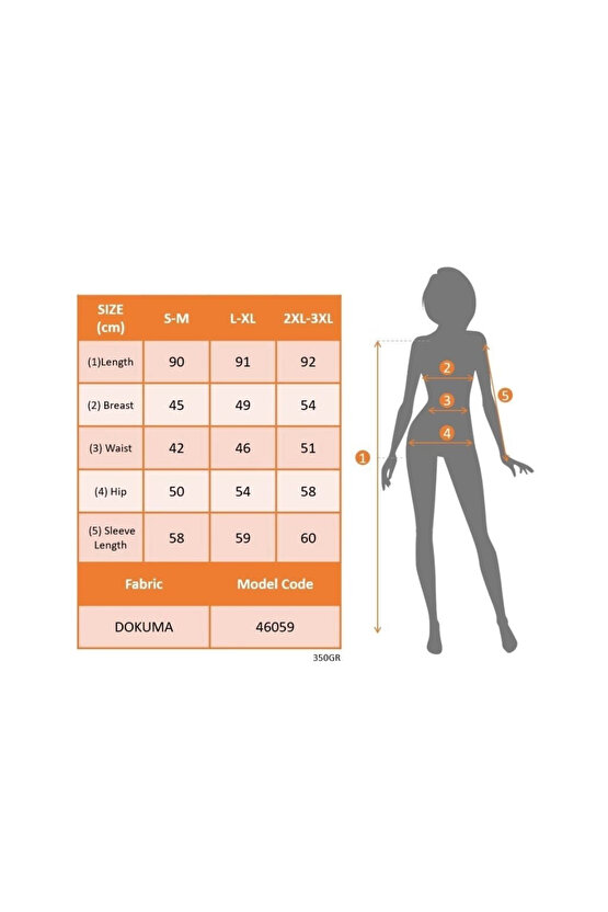MDB Kadın Uzun Kollu Yuvarlak Yaka Etek Ucu şerit Detaylı Mini Dokuma Elbise
