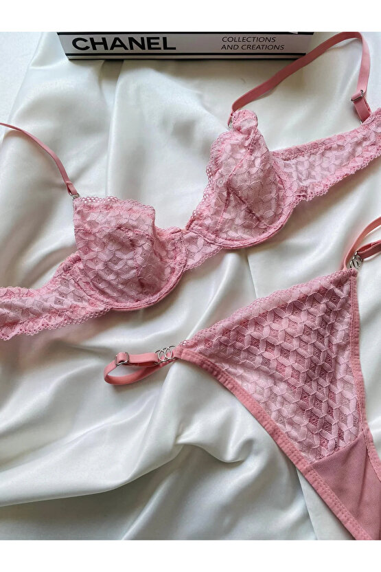 Verde Bralet Sütyen Takım