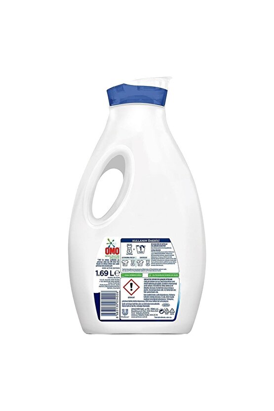 Active Oxygen Sıvı Çamaşır Deterjanı Beyaz Için En Zorlu Lekeleri Ilk Yıkamada Çıkarır 1690 Ml