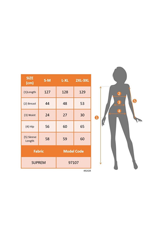 Kadın Uzun Kollu Kruvaze Yakalı çiçek Desenli Maksi Süprem Elbise