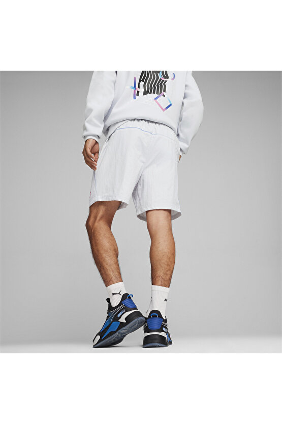 X Playstation Erkek Gri Şort