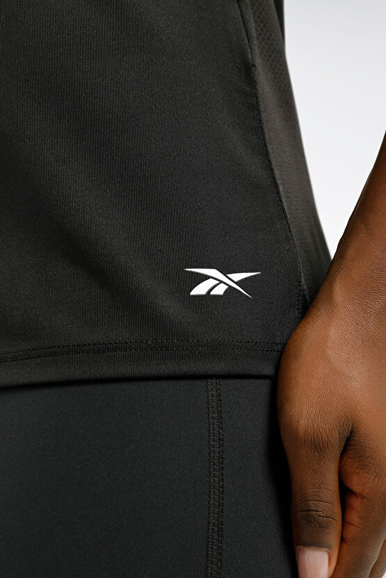 WOR Speedwick Tee Siyah Kadın Kısa Kol T-Shirt