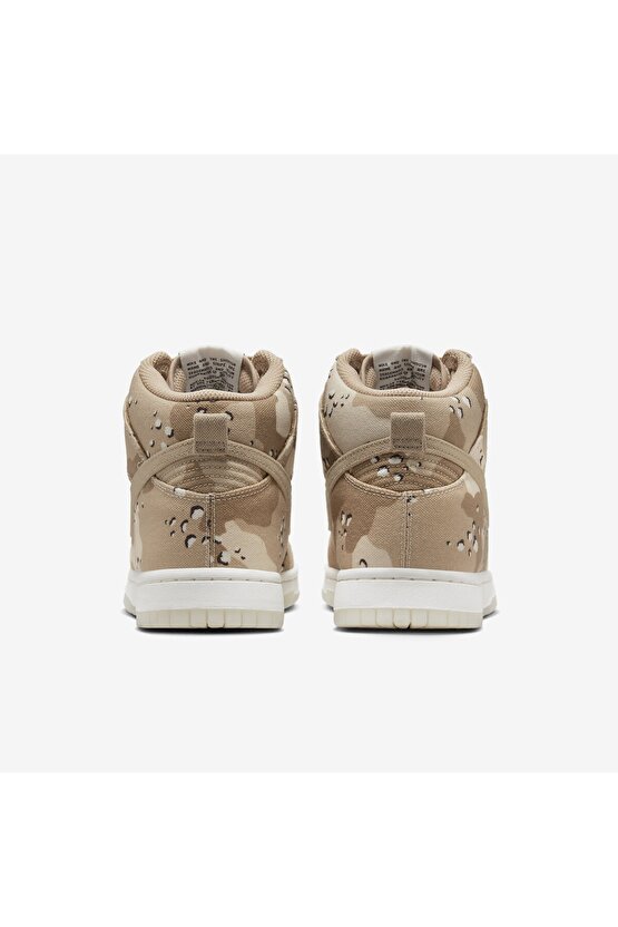 W Dunk High Desert Camo Kadın Sneaker
