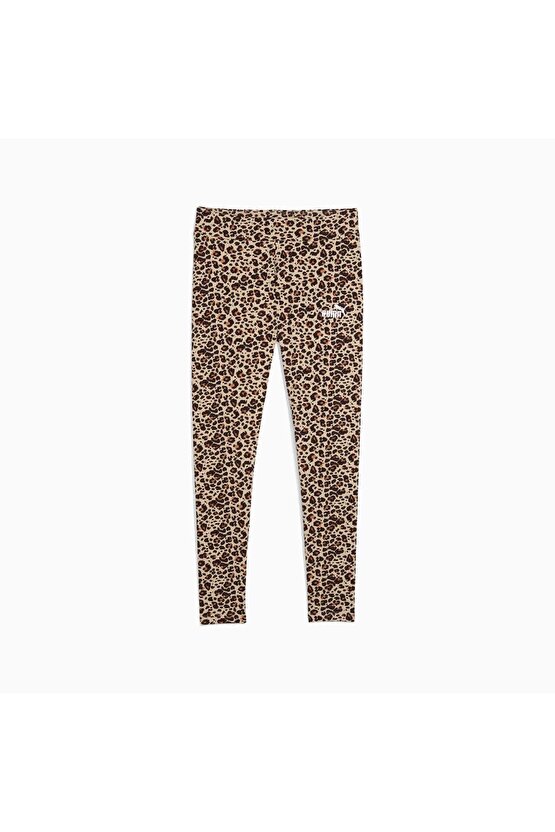 Essentials Animal Print Kadın Tayt