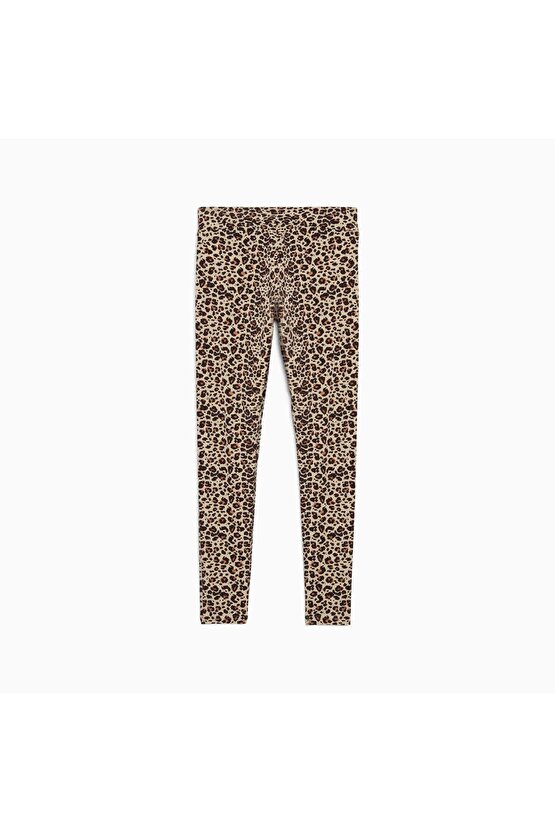 Essentials Animal Print Kadın Tayt