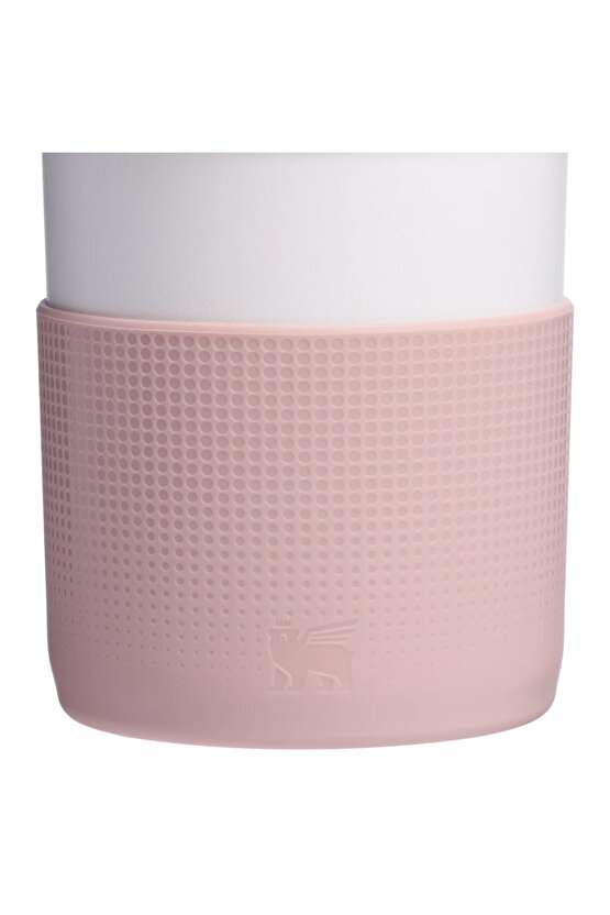 The Quencher Boot + Straw Topper 40oz Pink Dusk