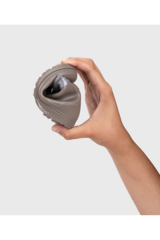 W10323-050 Mendi Dino Çocuk Yağmur Botu KahverengiTupe