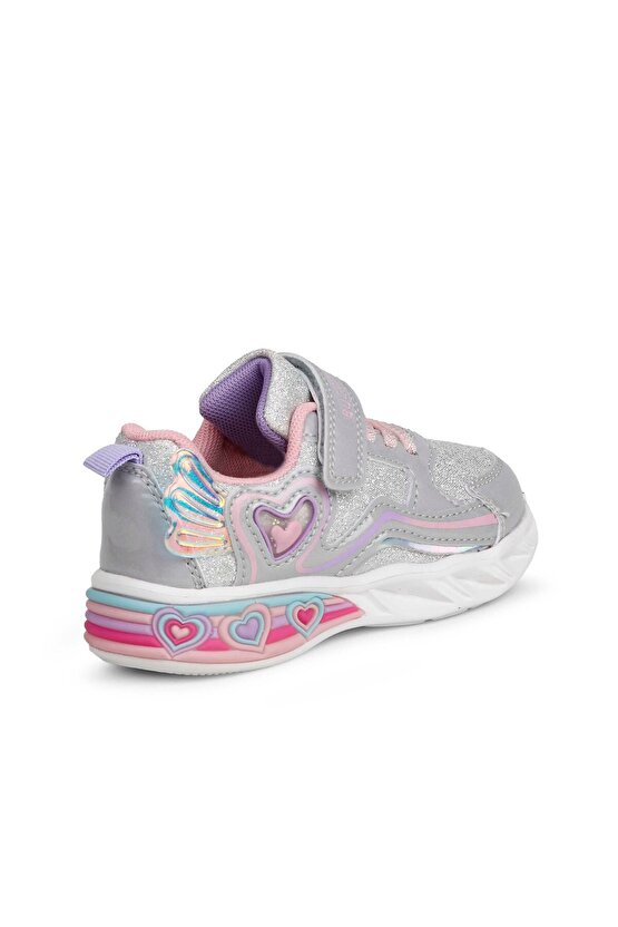 ÇOCUK IŞIKLI CIRTLI GÜNLÜK AYAKKABI BUCK3046 BERRY