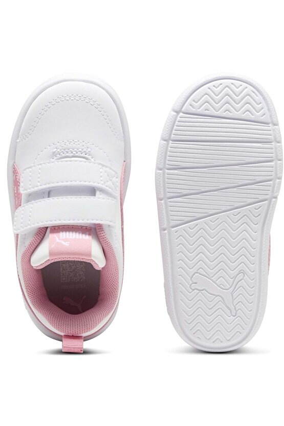 Courtflex V3 Dotty V Inf 398759-05 Ortopedik Bebek Çocuk Spor Ayakkabı PEMBE