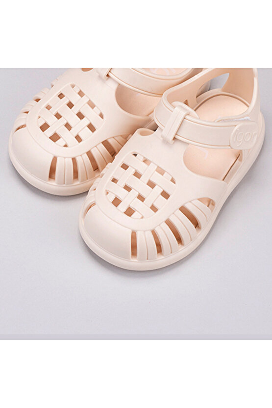 Tobby Solid Çocuk Günlük Stil Sandalet S10271-IGR079