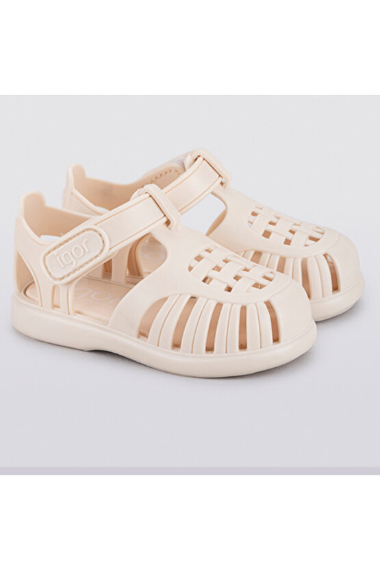 Tobby Solid Çocuk Günlük Stil Sandalet S10271-IGR079