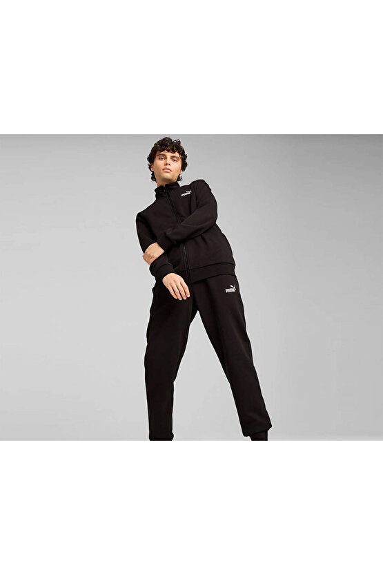 Ess Sweat Suit Siyah Erkek Eşofman Takımı 684848-01