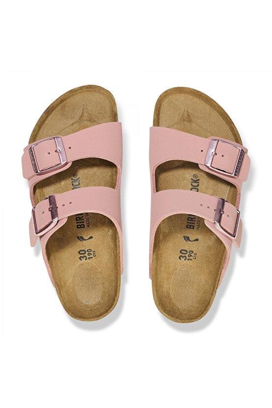 Arizona Bf Çift Toka Pembe Kız Çocuk Terlik