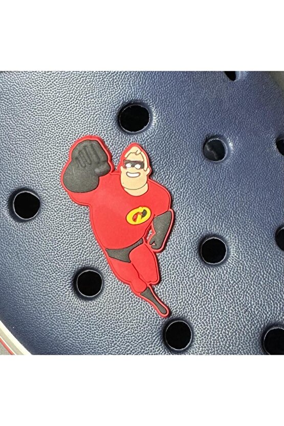 Kırmızı Tekli Terlik Süsü (1 adet) Charm