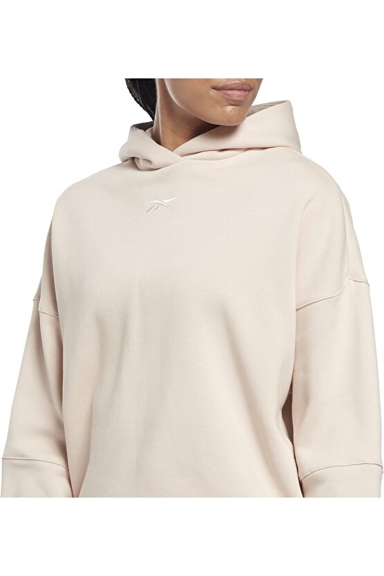 Hs4774 Lux Oversized Ekru Sweatshirt