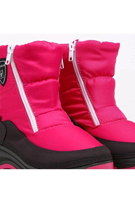 BUCK1075 Dasdas By Kız Çocuk Fuşya Kar Botu