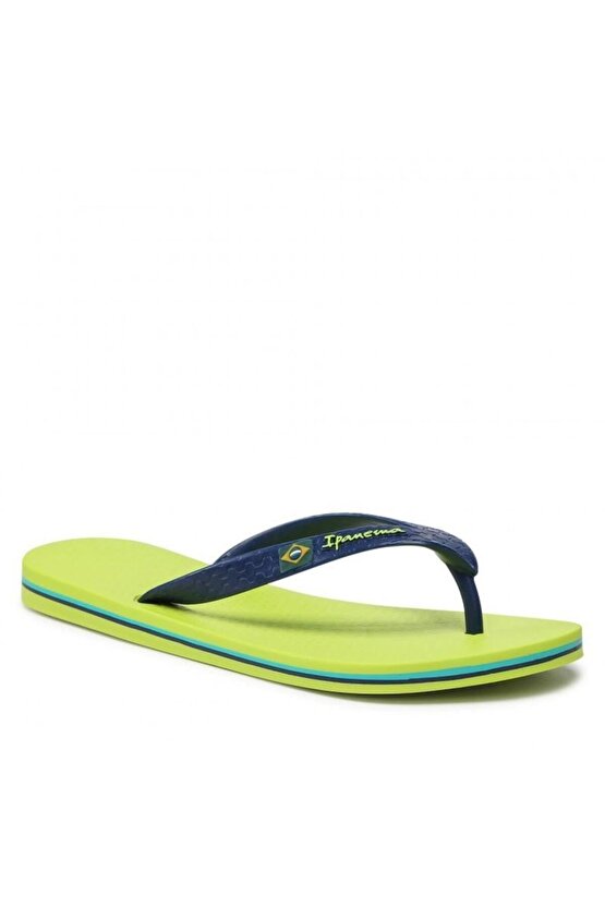 Erkek Yeşil Clas Brasil Terlik