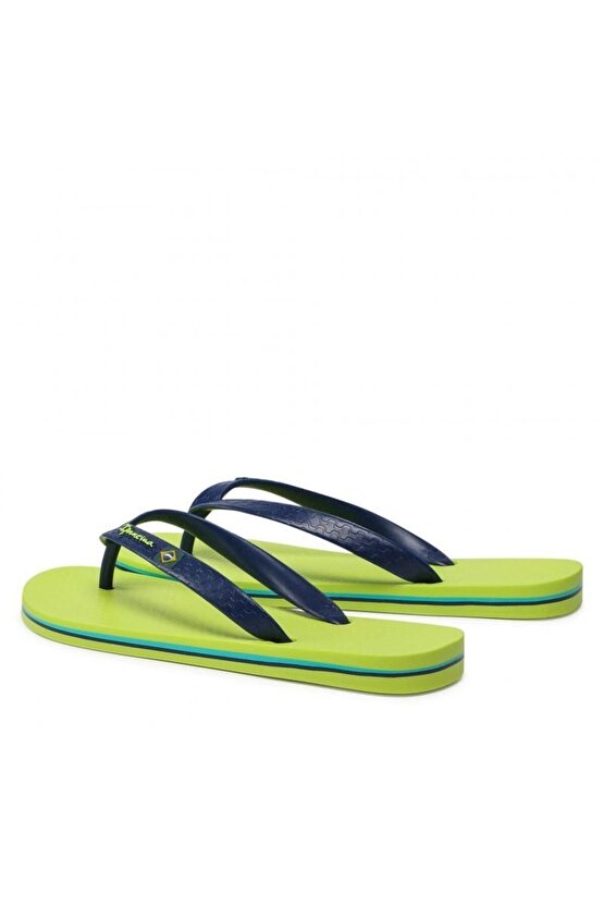 Erkek Yeşil Clas Brasil Terlik