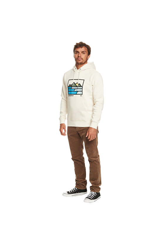 LANDSCAPE LINES HOODIE ERKEK SWEATSHIRT EQYFT04832