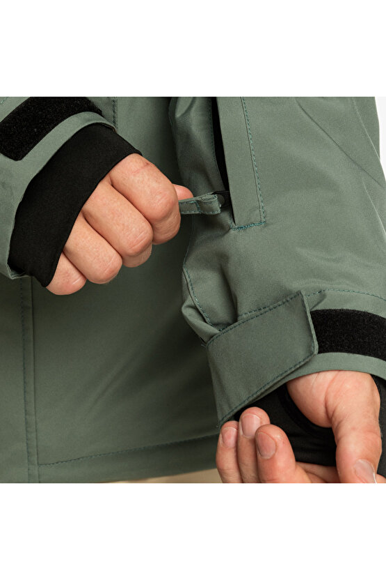 Mission Solid Jk Erkek Yeşil Snowboard Ceketi Erkek Snowboard Ceketi