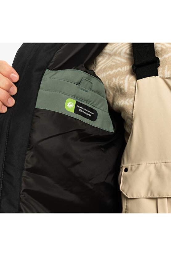 Mission Solid Jk Erkek Yeşil Snowboard Ceketi Erkek Snowboard Ceketi