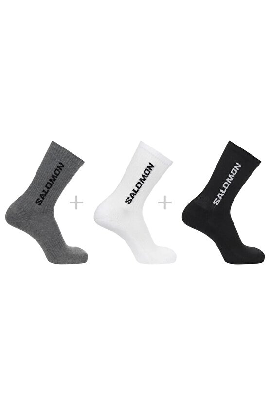 LC2086200 Everyday Crew 3-Pack Unisex Çorap Çok Renkli