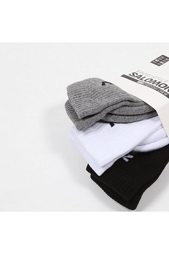 LC2086200 Everyday Crew 3-Pack Unisex Çorap Çok Renkli