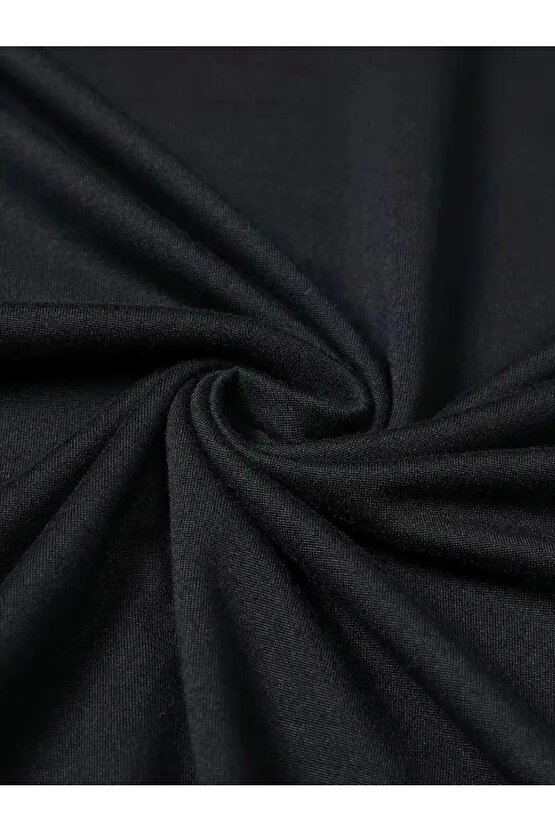 201 Penye Compack Baskılı Oversize Bisiklet Yaka Kısa Kol T-shirt - Siyah