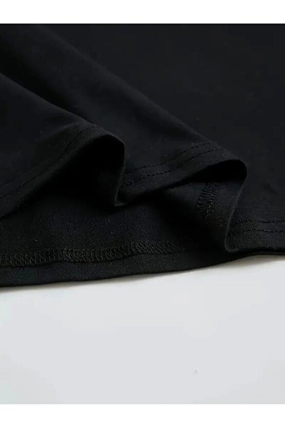 Büyük Boy Ayıcık Baskılı Bisiklet Yaka T-Shirt, İlkbahar & Yaz İçin Rahat Kısa Kollu T-Shirt, Kadın