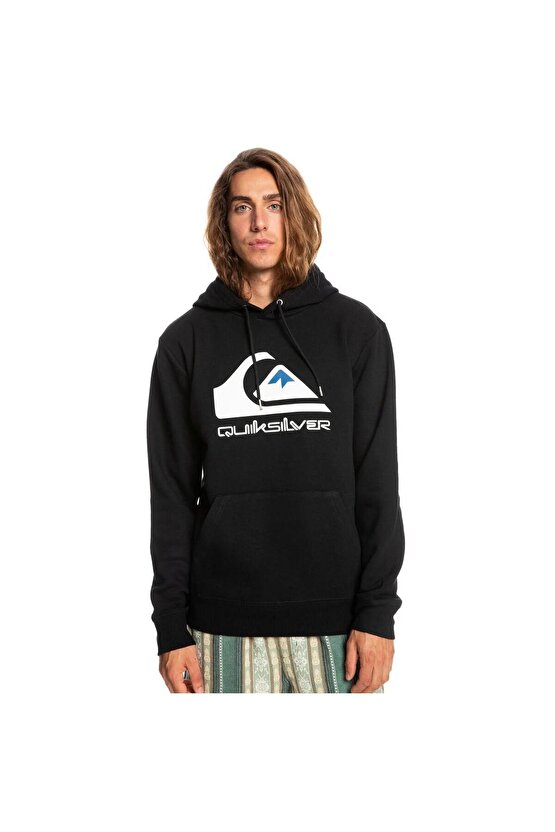 Eqyft04450-kvj0 Big Logo Hood Erkek Sweatshirt