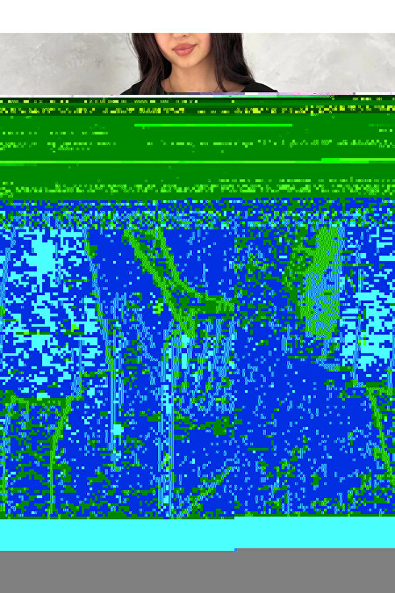 kısa kollu Mini Elbise - Siyah