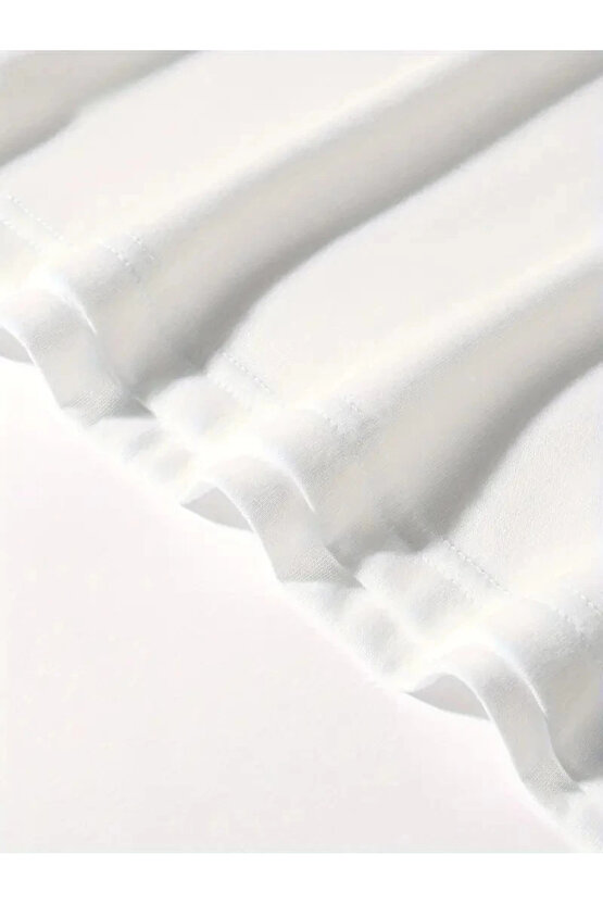 Erkek OversizeGrafik Tişört CAMPBRASTCOOPERATION Kalın Yazı Bisiklet Yaka, Kısa Kol, Kalın Mor ve