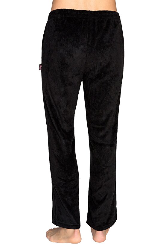 Lastikli Bel Termal Siyah Erkek Pantolon Hztp19017