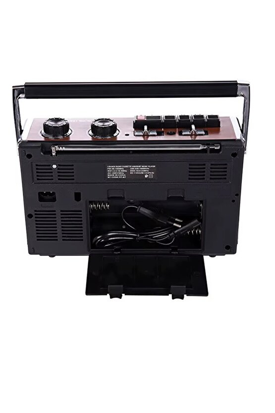 NOSTALJİK RADYO BLUETOOTH SPEAKER KASETÇALAR KABLOSUZ HOPARLÖR FM RADYO SD KART USB TEYP