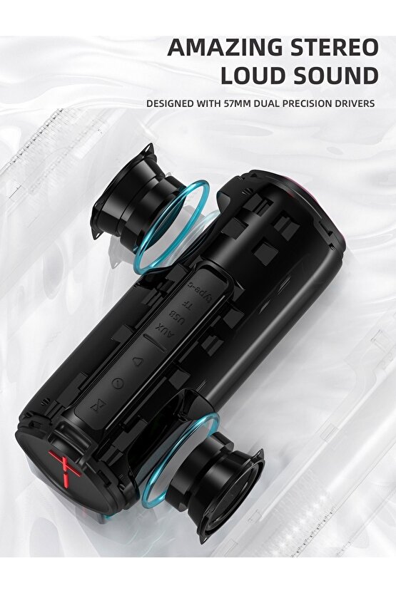 P5 Pro Bluetooth Hoparlör Tws Özellikli Kablosuz Speaker Ses Bombası