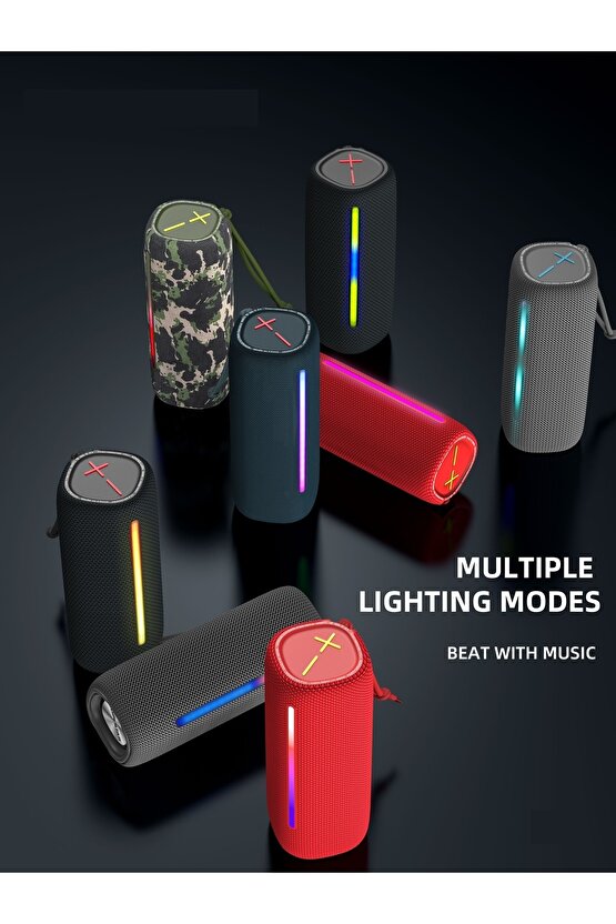 P5 Pro Bluetooth Hoparlör Tws Özellikli Kablosuz Speaker Ses Bombası