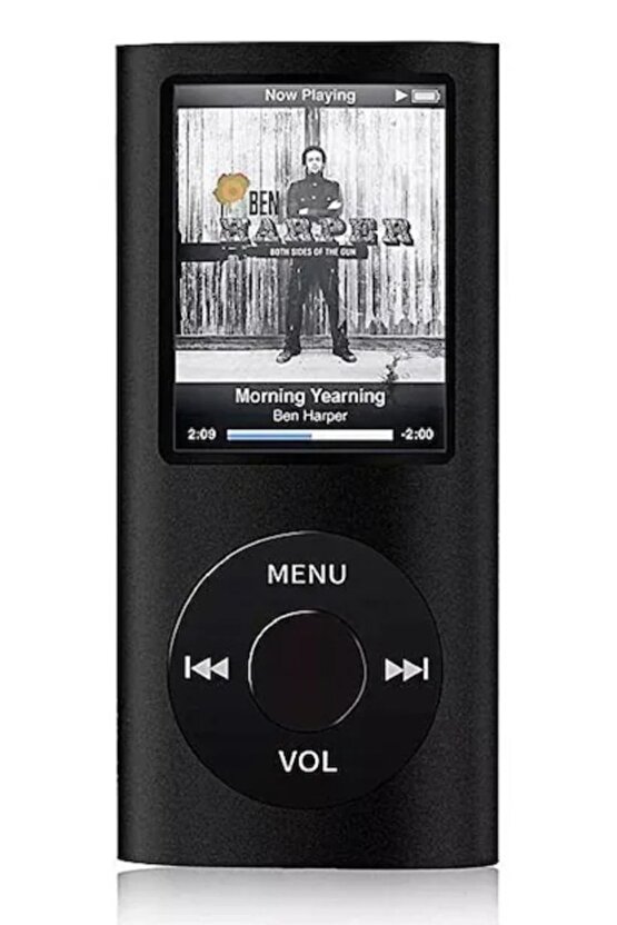 Mp3 Çalar Fm Radyo Sd Kart Girişli Mp4 Player 1.8 Inç Renkli Ekran