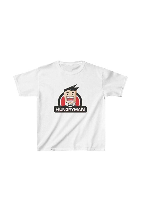 Unisex Çocuk Baskılı T-Shirt - Beyaz