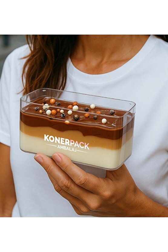 Tiramisu Cup Nida 270 cc - 12 Adet Kapaklı