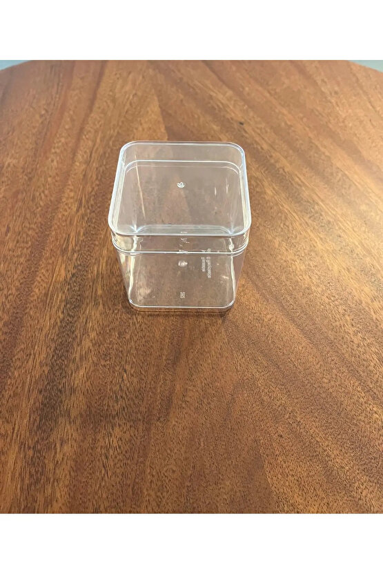 PLASTİK TATLI KASESİ SUNUM KASESİ KAPAKLI 10 ADET MİKA PLASTİK KASE MAGNOLYA,TİRAMİSU,PUDİNG,AŞURE..