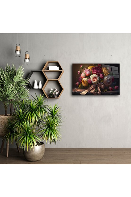 Vintage Tarzı Dijital Duvar Dekoru