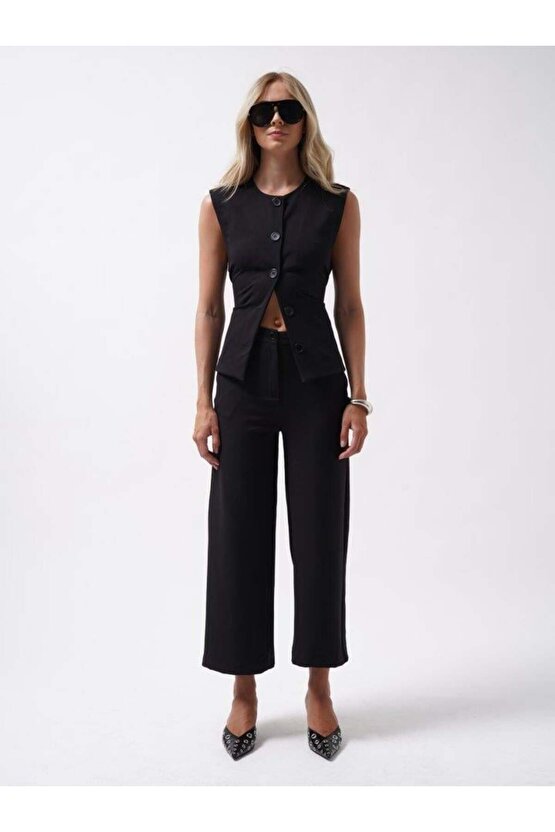 Bol Paça Midi Boy Pantolon