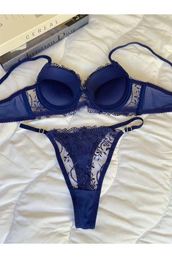 Mabes Romance Dantelli Destekli Sütyen Takımı