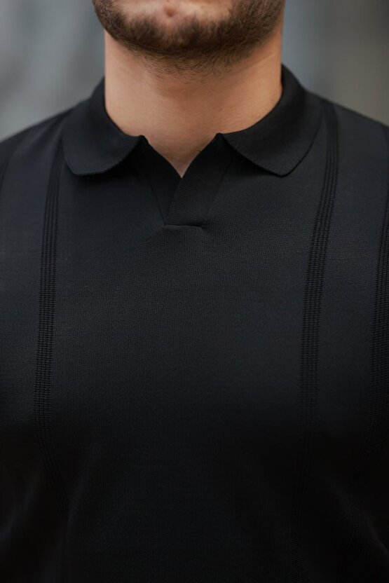 Erkek Hemşire Yaka Kısa Kollu Tişört