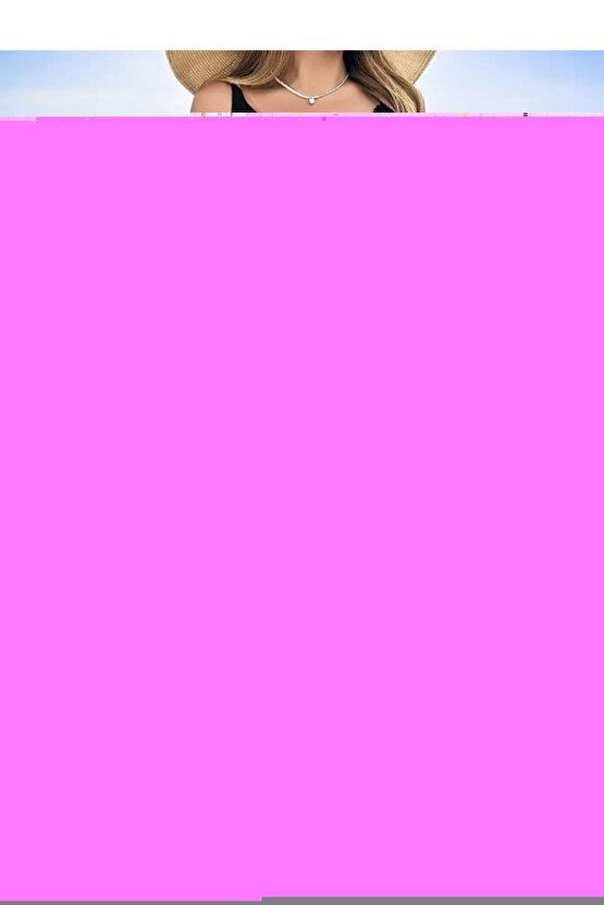 Edolika Kadın Kolsuz Askılı Yan Yırtmaç Detay Triko Midi Boy Elbise