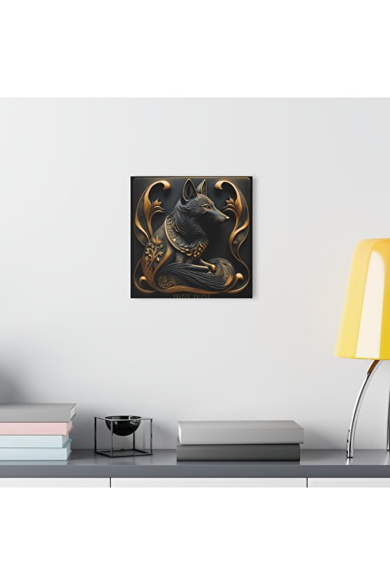 3d Kurt Cam Tablo Duvar Dekoru