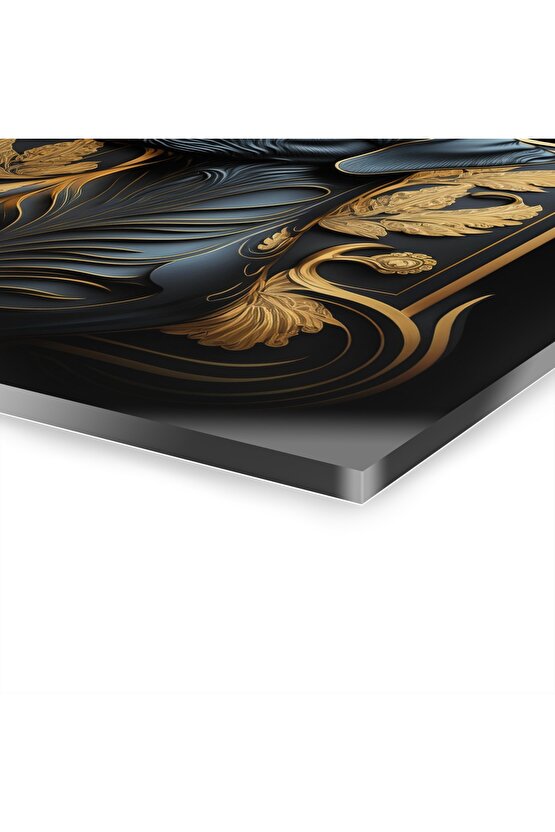 3d Köpek Cam Tablo Duvar Dekoru