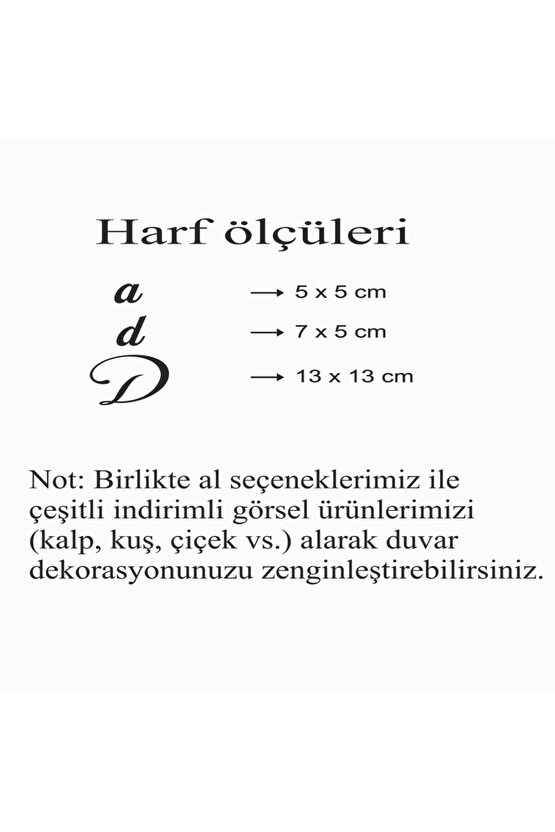 Kişiye Özel Üretilen Ahşap Mdf Duvar Yazısı 120 Harfe Kadar